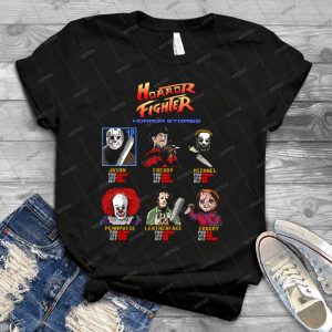 Horror Fighter 93 - Trending Shirt For Women Vintage Retro Tee For Men Kid's T-Shirt Handmade Shirt