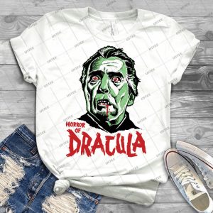 Horror Of Dracula 40 - Vintage Men's Shirt Tshirt For Women Classic Handmade Shirt Retro Graphic Tee