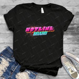 Hotline Miami - Best Unisex Trending Handmade T-shirt Gift Idea For Men T-shirt For Woman