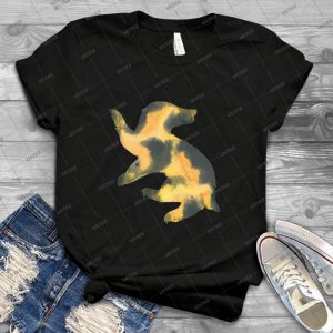 House Badger Watercolor - Best Unisex Trending Handmade T-shirt Gift Idea For Men T-shirt For Woman