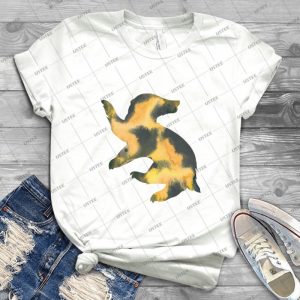 House Badger Watercolor - Gift Idea Shirt For Men Tee For Women Classic Retro Vintage Graphic T-Shirt