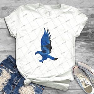 House Eagle Watercolor - Trending Shirt For Women Vintage Retro Tee For Men Kid's T-Shirt Handmade Shirt