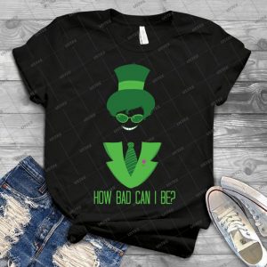 How Bad Can I Be 63 - Vintage Men's Shirt Tshirt For Women Classic Handmade Shirt Retro Graphic Tee