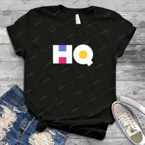 Hq Trivia Game Logo - Vintage Men's Shirt Tshirt For Women Classic Handmade Shirt Retro Graphic Tee