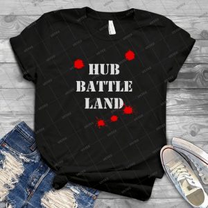 Hub Battle Land 56 - Vintage Men's Shirt Tshirt For Women Classic Handmade Shirt Retro Graphic Tee