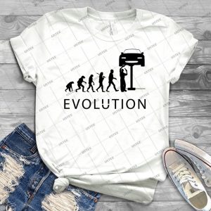 Human Evolution - Gift Idea Shirt For Men Tee For Women Classic Retro Vintage Graphic T-Shirt