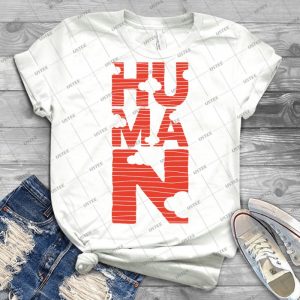 Human T Shirt 26 - Vintage Men's Shirt Tshirt For Women Classic Handmade Shirt Retro Graphic Tee