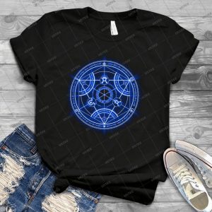 Human Transmutation Circle 89 - Vintage Men's Shirt Tshirt For Women Classic Handmade Shirt Retro Graphic Tee
