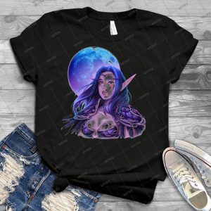 Hunter Night Elf - Best Unisex Trending Handmade T-shirt Gift Idea For Men T-shirt For Woman
