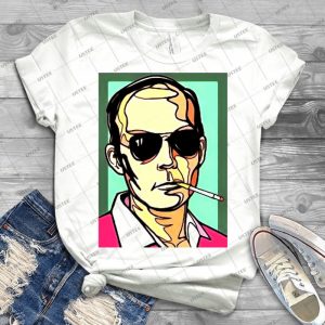 Hunter S- Thompson - Gift Idea Shirt For Men Tee For Women Classic Retro Vintage Graphic T-Shirt