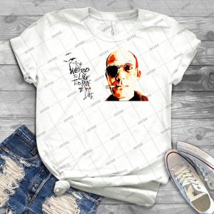Hunter S- Thompson - The Banshee Screams For Buffalo Meat 45 - Trending Shirt For Women Vintage Retro Tee For Men Kid's T-Shirt Handmade Shirt