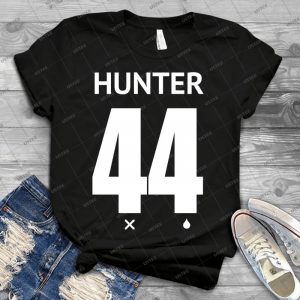 Hunter T Shirt - Vintage Men's Shirt Tshirt For Women Classic Handmade Shirt Retro Graphic Tee