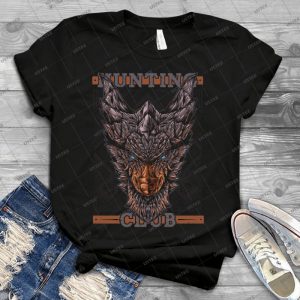 Hunting Club- Kushala 24 - Vintage Men's Shirt Tshirt For Women Classic Handmade Shirt Retro Graphic Tee