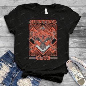 Hunting Club- Rathalos 11 - Gift Idea Shirt For Men Tee For Women Classic Retro Vintage Graphic T-Shirt