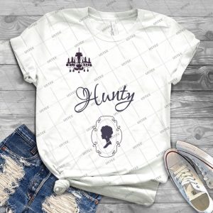 Hunty-Silhouette Version - Gift Idea Shirt For Men Tee For Women Classic Retro Vintage Graphic T-Shirt