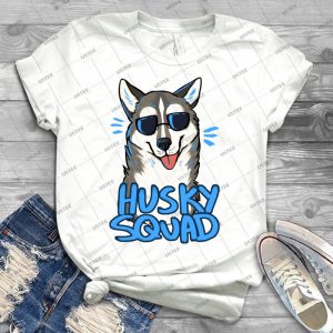 Husky Squad 52 - Trending Shirt For Women Vintage Retro Tee For Men Kid's T-Shirt Handmade Shirt