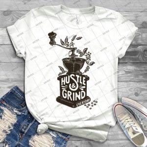 Hustle And Grind 59 - Vintage Men's Shirt Tshirt For Women Classic Handmade Shirt Retro Graphic Tee