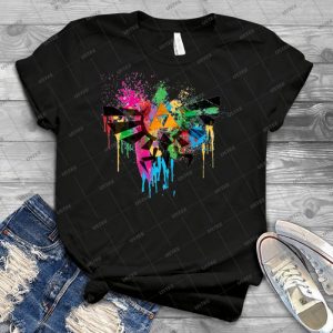 Hylian Paint Splatter - Best Unisex Trending Handmade T-shirt Gift Idea For Men T-shirt For Woman
