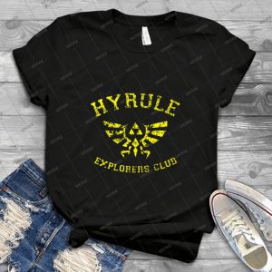 Hyrule Explorers Club Dark 69 - Gift Idea Shirt For Men Tee For Women Classic Retro Vintage Graphic T-Shirt