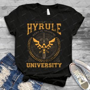 Hyrule University 11 - Trending Shirt For Women Vintage Retro Tee For Men Kid's T-Shirt Handmade Shirt