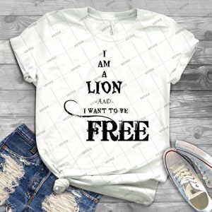 I Am A Lion - Best Unisex Trending Handmade T-shirt Gift Idea For Men T-shirt For Woman