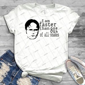 I Am Faster Than 80% Of All Snakes - Best Unisex Trending Handmade T-shirt Gift Idea For Men T-shirt For Woman