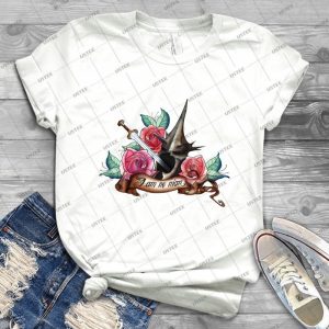 I Am No Man 1 - Vintage Men's Shirt Tshirt For Women Classic Handmade Shirt Retro Graphic Tee