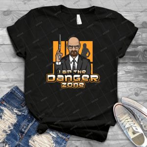 I Am The Danger Zone - Gift Idea Shirt For Men Tee For Women Classic Retro Vintage Graphic T-Shirt