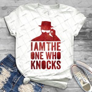 I Am The One Who Knocks 89 - Gift Idea Shirt For Men Tee For Women Classic Retro Vintage Graphic T-Shirt
