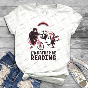 I D Rather Be Reading 49 - Trending Shirt For Women Vintage Retro Tee For Men Kid's T-Shirt Handmade Shirt