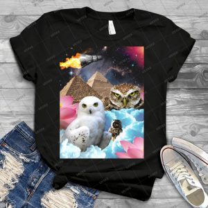 I Dream Of Space Owls 5 - Trending Shirt For Women Vintage Retro Tee For Men Kid's T-Shirt Handmade Shirt