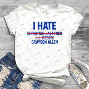 I Hate Grayson Allen - Gift Idea Shirt For Men Tee For Women Classic Retro Vintage Graphic T-Shirt