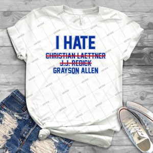 I Hate Grayson Allen 84 - Trending Shirt For Women Vintage Retro Tee For Men Kid's T-Shirt Handmade Shirt