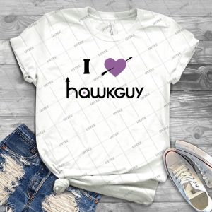 I Heart Hawkguy - Purple Variant - 75 - Best Unisex Trending Handmade T-shirt Gift Idea For Men T-shirt For Woman