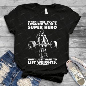 I Just Want To Lift Weights - Kai Greene - - Vintage Men's Shirt Tshirt For Women Classic Handmade Shirt Retro Graphic Tee