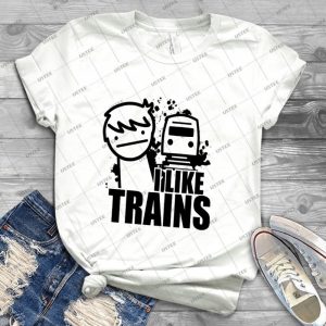 I Like Trains - Best Unisex Trending Handmade T-shirt Gift Idea For Men T-shirt For Woman