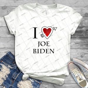I Love Joe Biden Heart - Best Unisex Trending Handmade T-shirt Gift Idea For Men T-shirt For Woman
