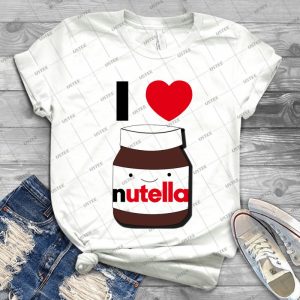 I Love Nutella - Gift Idea Shirt For Men Tee For Women Classic Retro Vintage Graphic T-Shirt