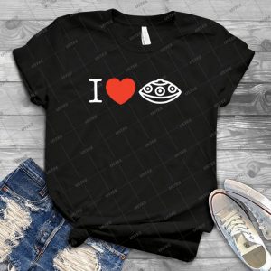I Love Pantam I Love Handpan T-Shirt-White On Black - Gift Idea Shirt For Men Tee For Women Classic Retro Vintage Graphic T-Shirt