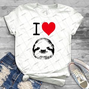 I Love Sloths - Best Unisex Trending Handmade T-shirt Gift Idea For Men T-shirt For Woman