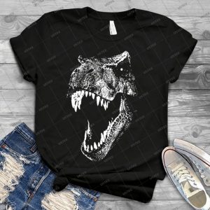 I M A Dino Fan--- 70 - Vintage Men's Shirt Tshirt For Women Classic Handmade Shirt Retro Graphic Tee