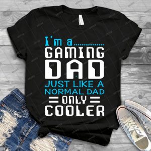 I M A Gaming Dad - Vintage Men's Shirt Tshirt For Women Classic Handmade Shirt Retro Graphic Tee