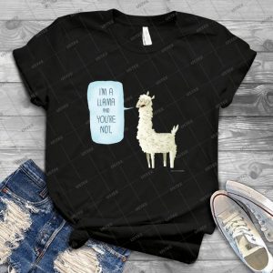 I M A Llama - Gift Idea Shirt For Men Tee For Women Classic Retro Vintage Graphic T-Shirt