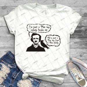 I M Just A Poe Boy Nobody Loves Me 34 - Vintage Men's Shirt Tshirt For Women Classic Handmade Shirt Retro Graphic Tee