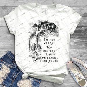 I M Not Crazy 50 - Vintage Men's Shirt Tshirt For Women Classic Handmade Shirt Retro Graphic Tee