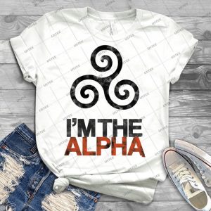 I M The Alpha - Vintage Men's Shirt Tshirt For Women Classic Handmade Shirt Retro Graphic Tee