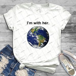 I M With Mother Earth 39 - Gift Idea Shirt For Men Tee For Women Classic Retro Vintage Graphic T-Shirt