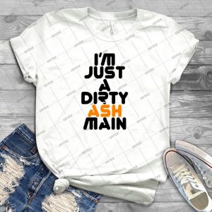 I Main Ash Rainbow Six Siege Black Text 8 - Trending Shirt For Women Vintage Retro Tee For Men Kid's T-Shirt Handmade Shirt