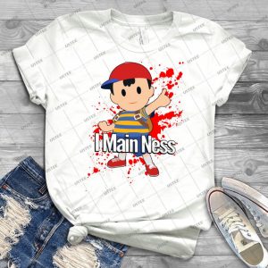 I Main Ness-Super Smash Bros- - Gift Idea Shirt For Men Tee For Women Classic Retro Vintage Graphic T-Shirt