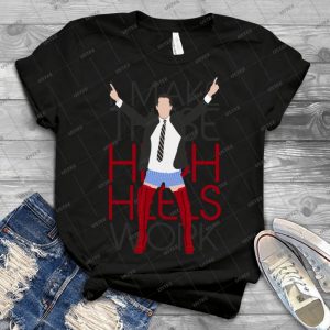 I Make These High Heels Work-kinky Boots Brendon Urie - Vintage Men's Shirt Tshirt For Women Classic Handmade Shirt Retro Graphic Tee